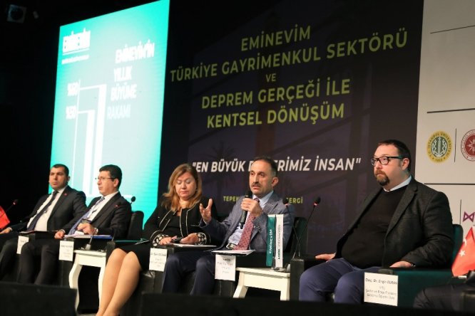 Eminevim, sempozyumda kentsel dönüşüm modelini tanıttı