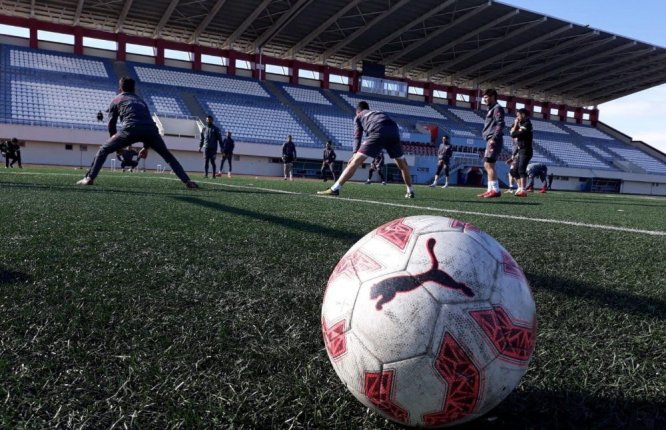 Kars 36 Spor DSİ Karadeniz Spor karşılaşması hazırlıklarını sürdürüyor