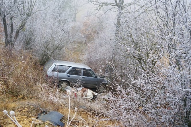 Kastamonu’da yoğun sis kazaları beraberinde getirdi: 2 yaralı