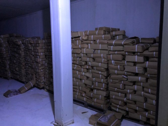 Mersin’e Çin’den getirilen kaçak 23 ton kuzu ciğeri yakalandı