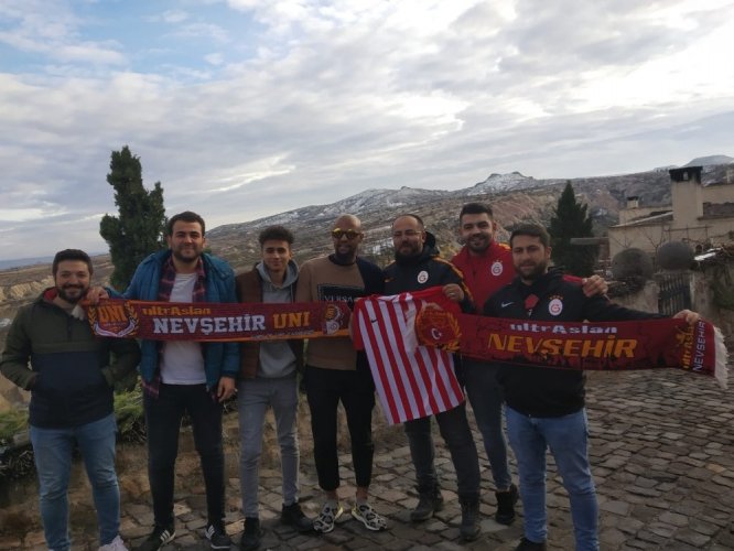 Galatasaray’ın eski futbolcusu Felipe Melo Kapadokya’da
