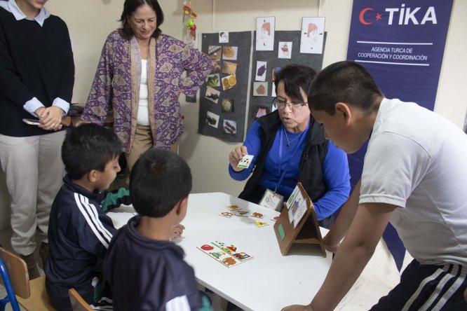 TİKA'dan, Ekvador'da otizm eğitim merkezine destek