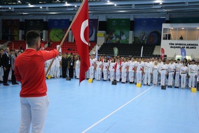 Salon Okçuluk Türkiye Kupası Samsun’da başladı