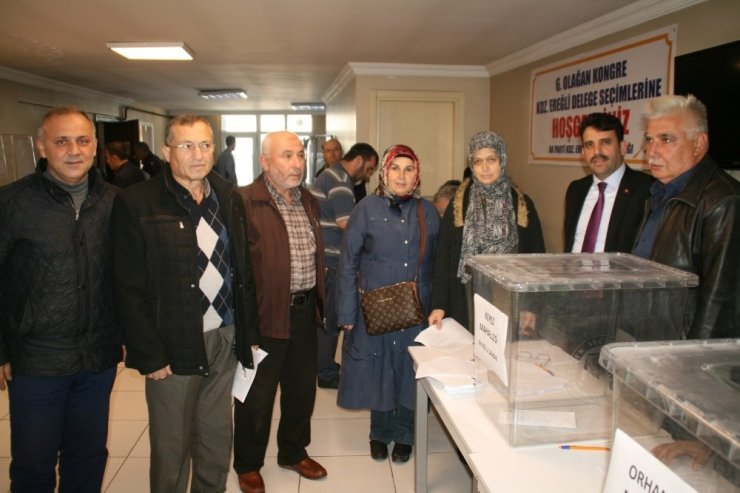 AK Parti Kdz. Ereğli’de delege seçimleri başladı