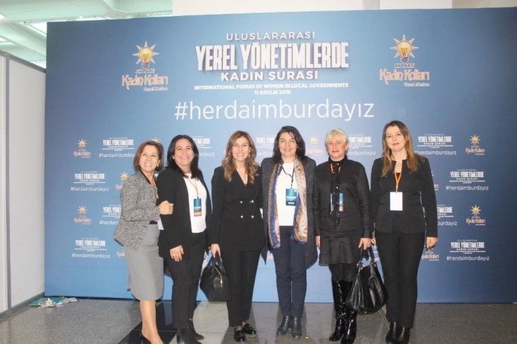AK Parti Çanakkale Meclis üyesi kadınlar ’Yerel Yönetimde Kadın Şurası’ için Ankara’da