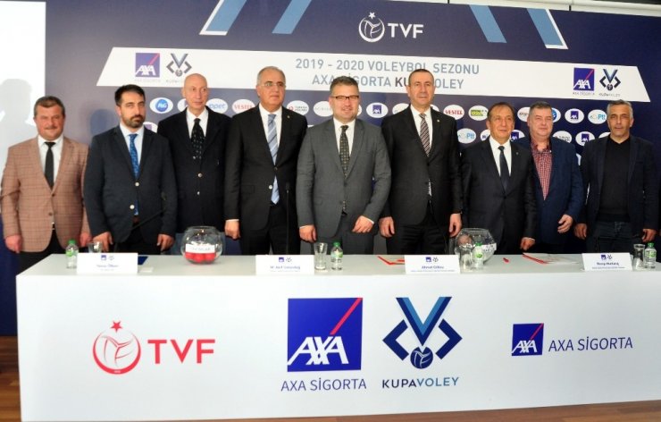 AXA Sigorta Kupa Voley Erkekler Kategorisi’nde 1.Etap Eşleşmeleri belli oldu