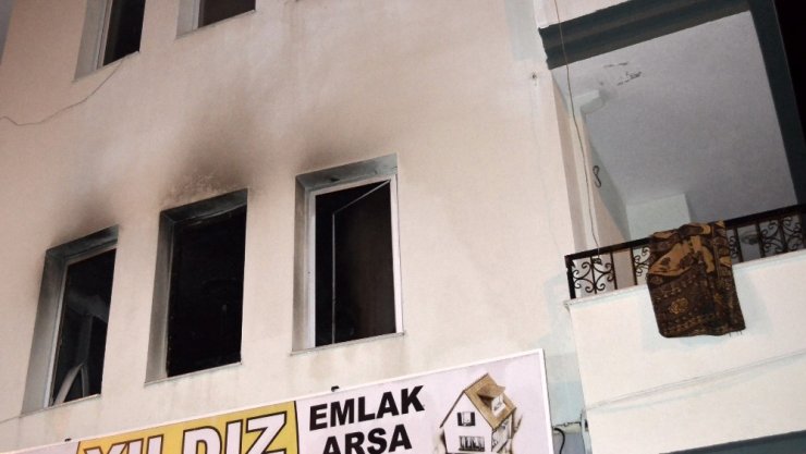 Didim’de ev yangını korkuttu