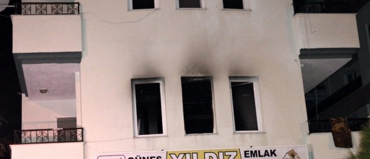 Didim’de ev yangını korkuttu
