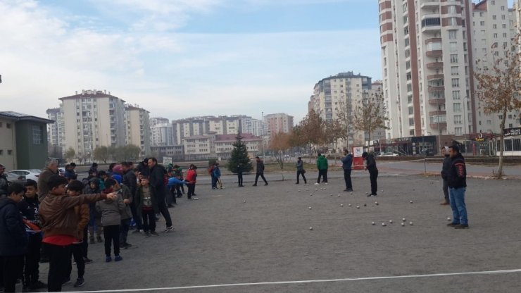 Okullar arası Küçük Erkekler Bocce İl Birinciliği sona erdi