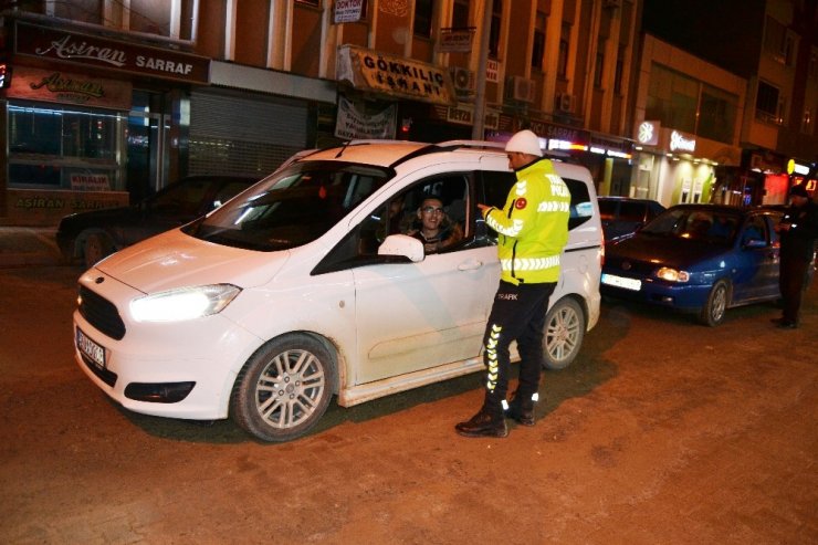 Kulu’da trafik denetimleri