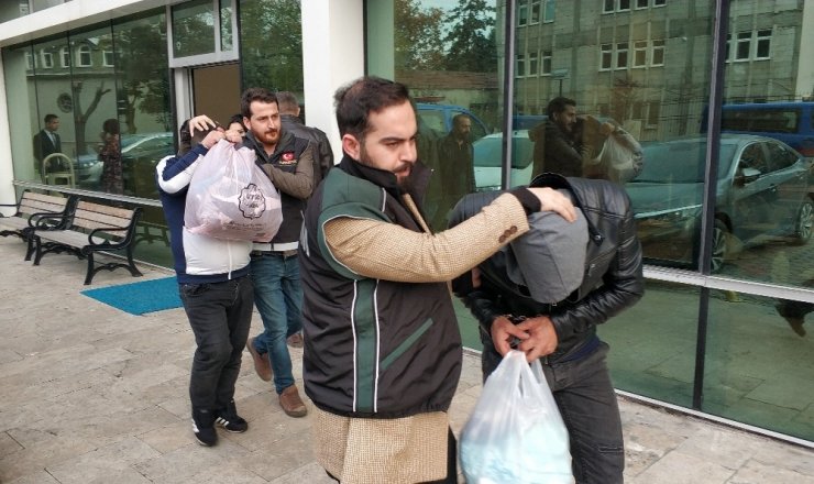 Samsun’da uyuşturucu ticaretinden 3 kişi tutuklandı