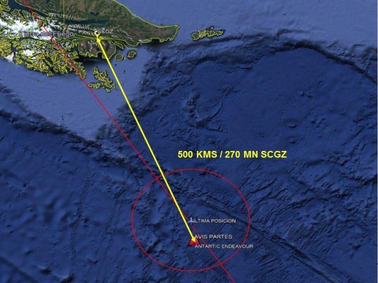 Şili’de kaybolan C-130 kargo uçağıyla ilgili yeni gelişme