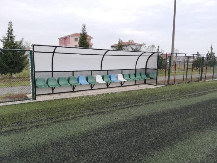 Muratlı Atatürk Stadyumu yeniden açıldı