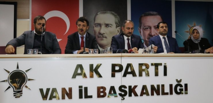 Adalet Bakanı Gül’ün Van temasları