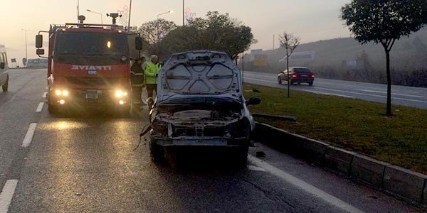 Bilecik’te trafik kazası, 2 yaralı