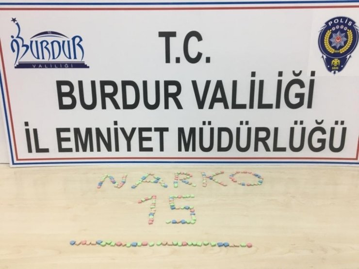 Burdur’da uyuşturucu operasyonu: 5 tutuklama