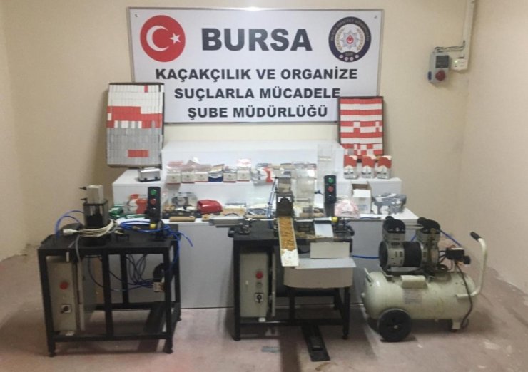 Bursa’da dev kaçakçılık operasyonu