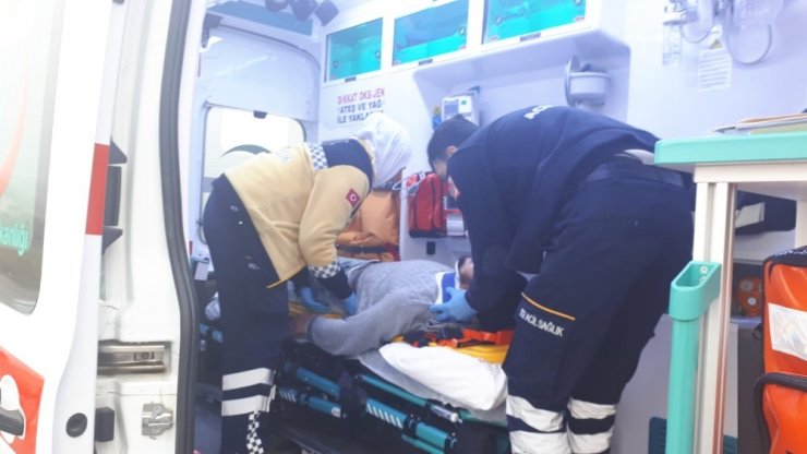 İskilip’te trafik kazası: 1 yaralı
