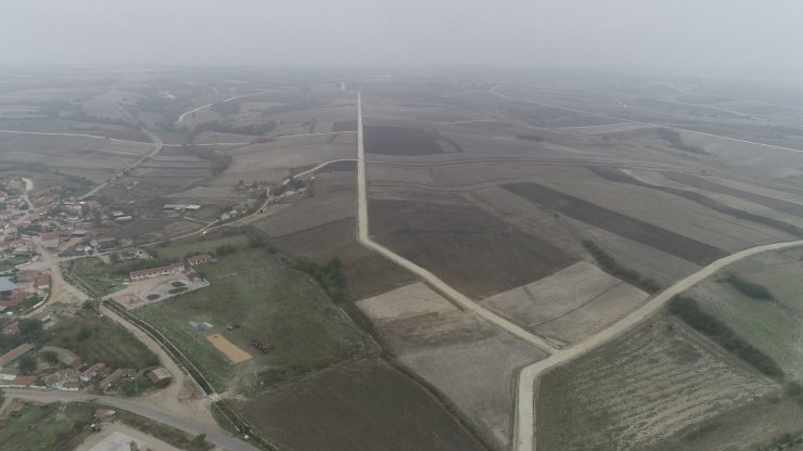 Trakya’da 3 milyon 991 bin 440 dekar alanda arazi toplulaştırma çalışmaları