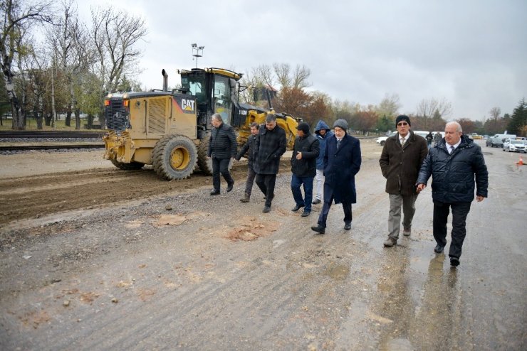 Isparta Belediyesi’nden şehir trafiğini rahatlatacak bir yol daha