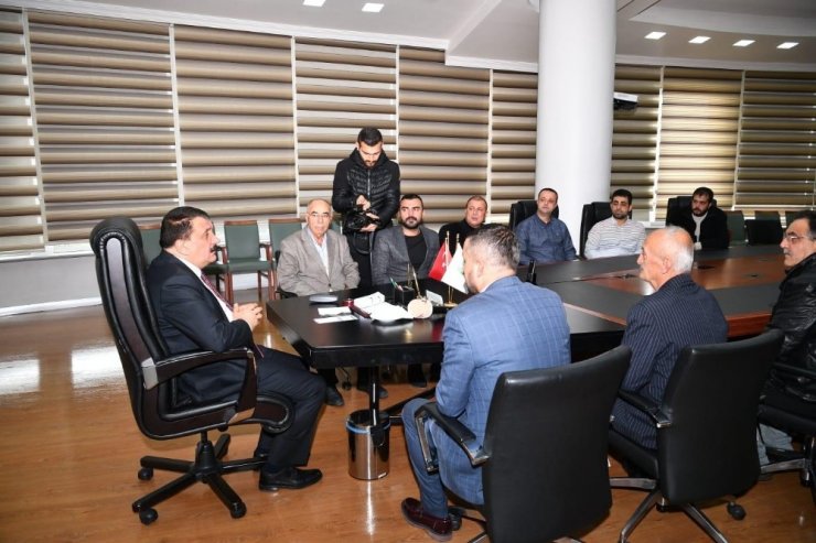 Taraftarlardan Gürkan’a teşekkür ziyareti