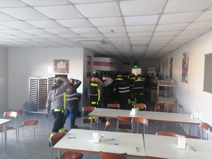 Ergene’de deprem tatbikatı
