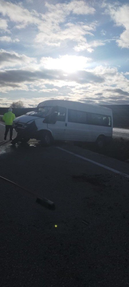 Yozgat’ta trafik kazası: 1 yaralı
