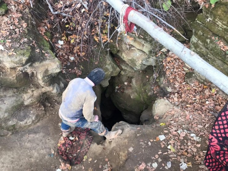 Kaçak kazı yapanlar suçüstü yakalandı