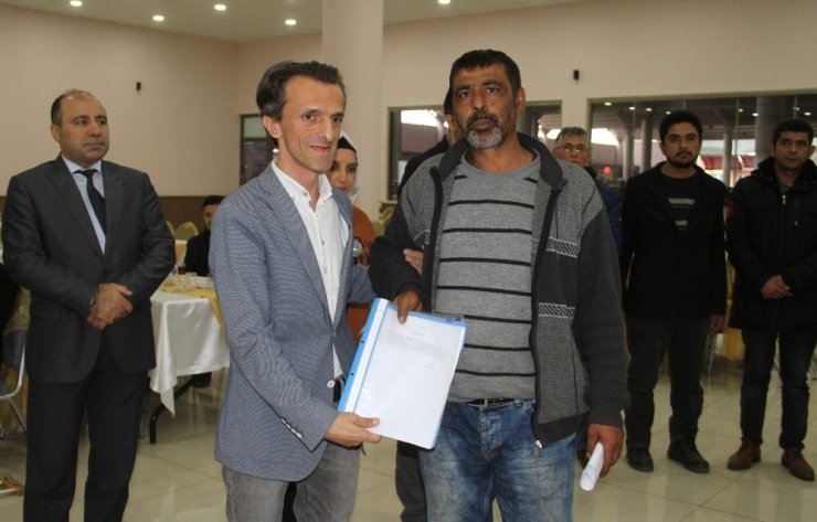 Kuyucak’ta patron olmak isteyen engelli ve eski hükümlülere projeleri teslim edildi