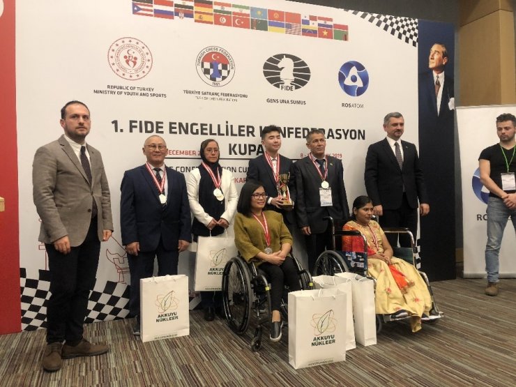 FIDE Engelliler Konfederasyon Kupası’nın şampiyonu Avrupa takımı oldu