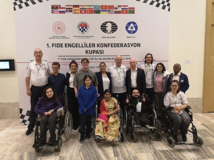 FIDE Engelliler Konfederasyon Kupası’nın şampiyonu Avrupa takımı oldu
