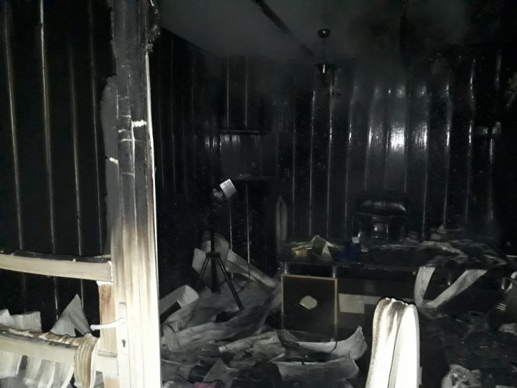 Tarsus’ta sebze halinde yangın
