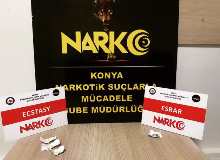 Konya’da uyuşturucu operasyonu