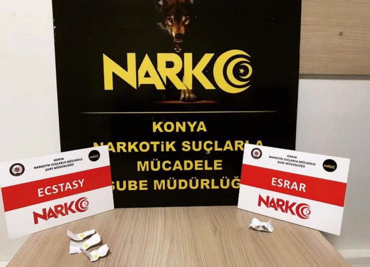 Konya’da uyuşturucu operasyonu