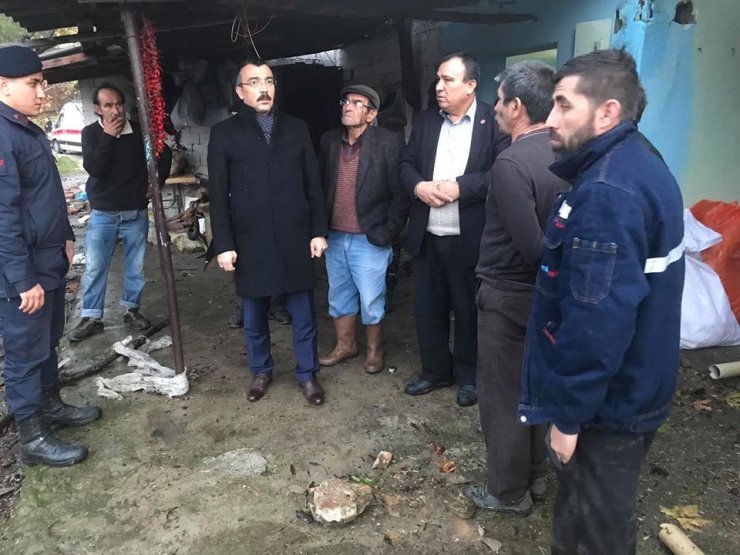 Milas’ı fırtına vurdu