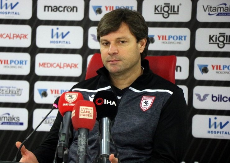 Samsunspor-1922 Konyaspor maçının ardından