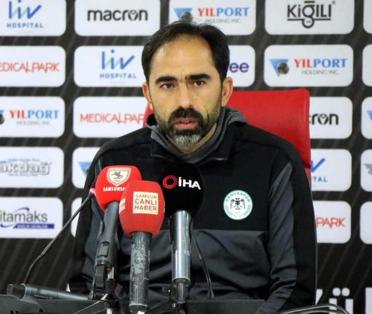 Samsunspor-1922 Konyaspor maçının ardından