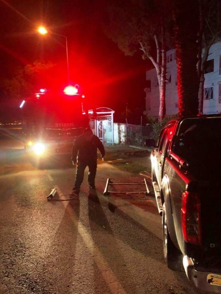 Ayvalık’ta trafik kazası: 2 yaralı