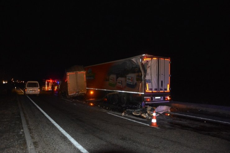 Antalya’da feci kaza: 1 ölü, 1 yaralı