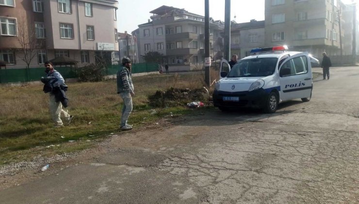Hırsızlık yaptığı iddia edilen şahıs kovalamaca sonucu yakalandı