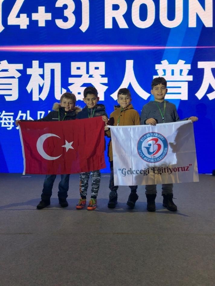 Dünya Eğitim Robotları Yarışmasında Konya’ya 2 ödül