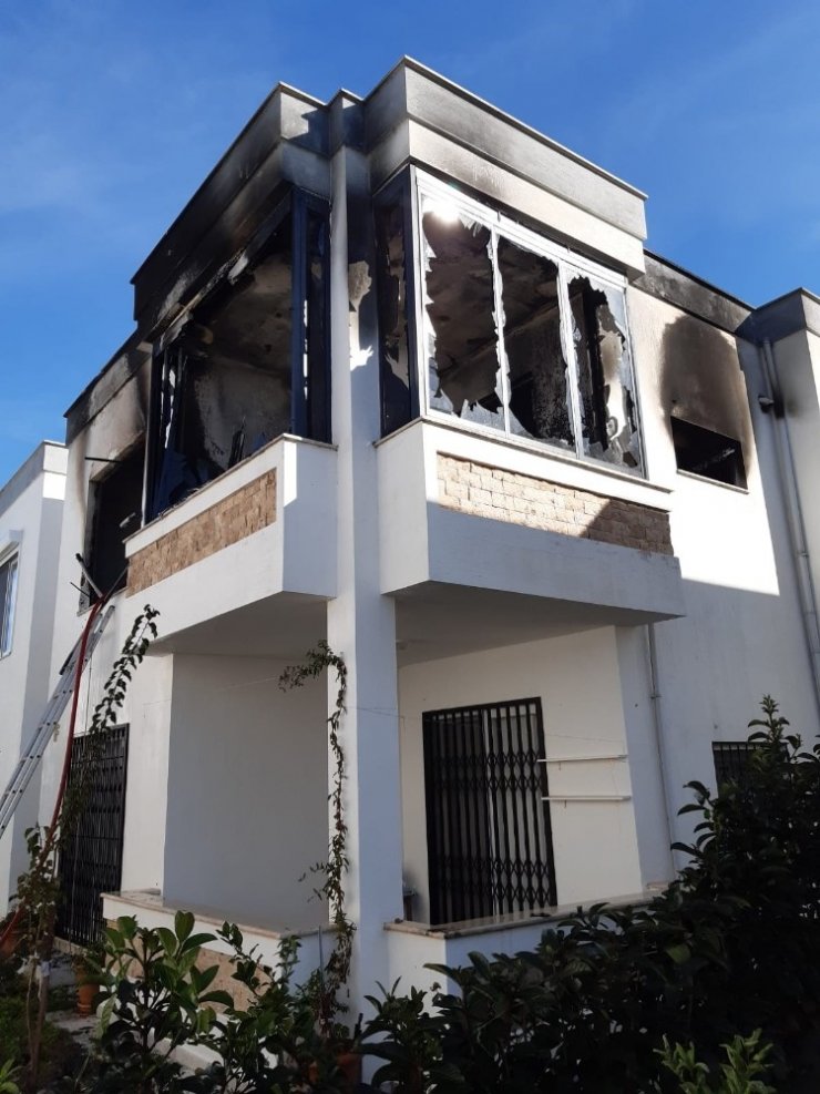 Klima evi yaktı