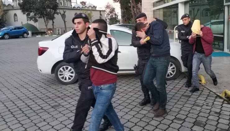 Samsun’da uyuşturucu ticaretinden 5 kişi tutuklandı