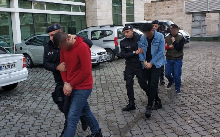 Samsun’da uyuşturucu ticaretinden 8 şüpheli adliyede