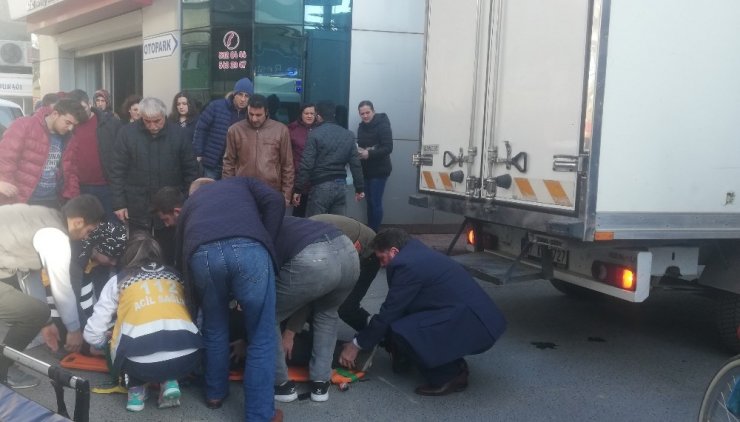 Bafra’da iş kazası: 1 yaralı