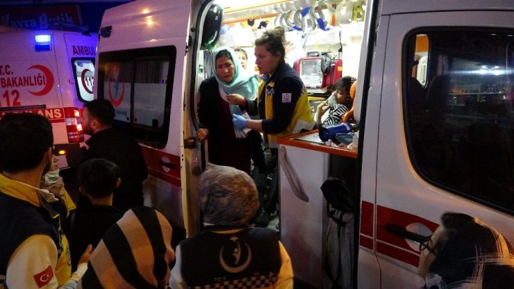 Maytaptan çıkan duman 20 kişiyi zehirledi