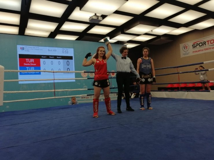 Muaythai Avrupa Kupası’nda Şehzadeler rüzgarı esti