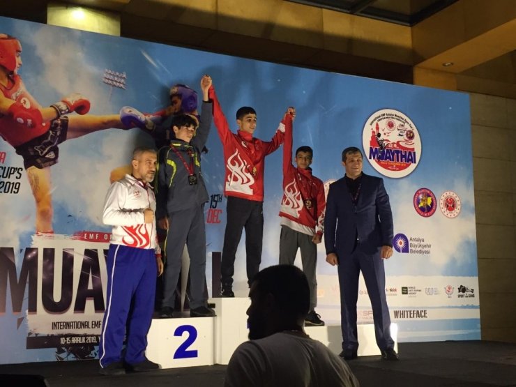 Muaythai Avrupa Kupası’nda Şehzadeler rüzgarı esti