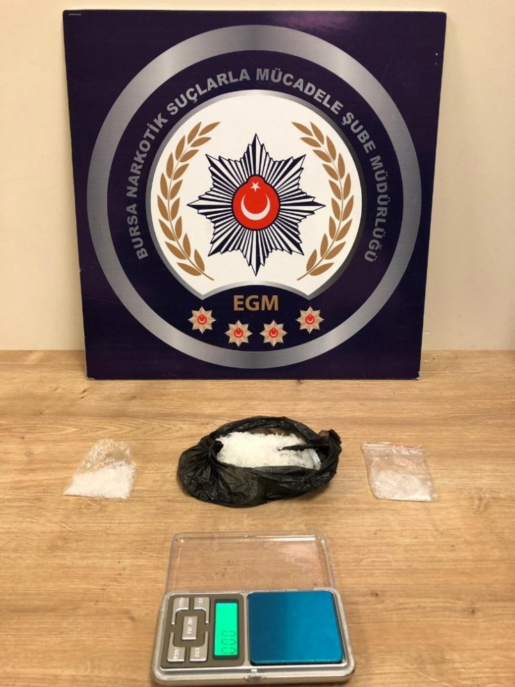 Bursa’da narkotik operasyonunda 5 tutuklama