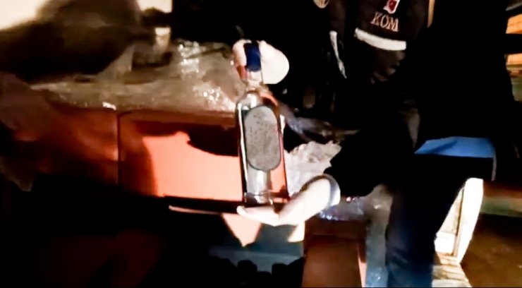 Yılbaşı öncesinde 368 litre etil alkol ele geçirildi
